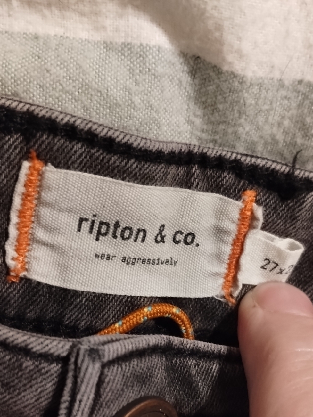 Ripton Superlite Jeans Dune Brown 27x28 Excellent Condition - Picture 2 of 11